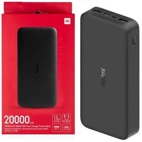 پاوربانک شیائومی مدل PB200LZM ظرفیت 20000 میلیآمپر