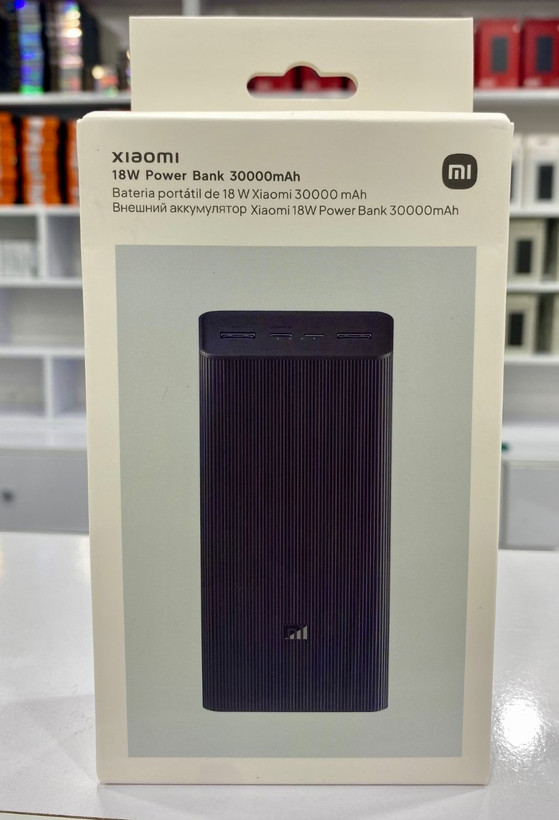 پاوربانک شیائومی مدل PB3018ZM ظرفیت 30000