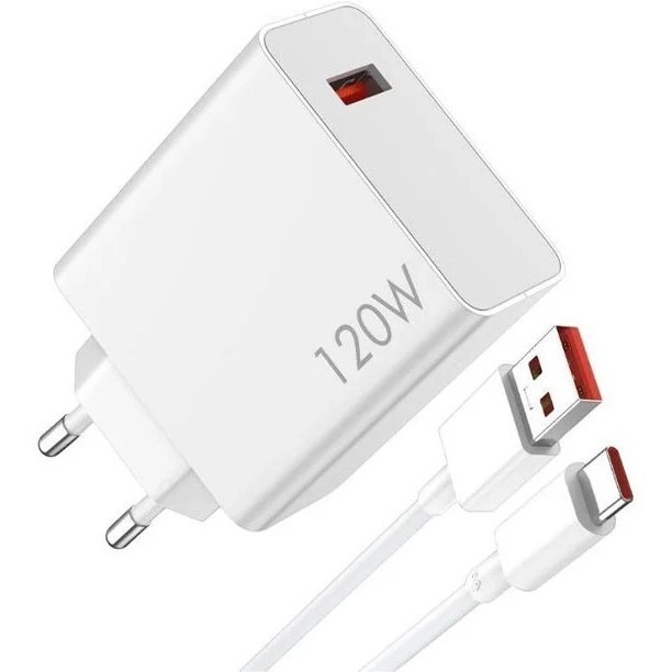 آداپتور شیائومی با کابل 120W اصلی