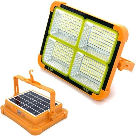 پروژکتور شارژی خورشیدی ۱۲۰۰ وات LED